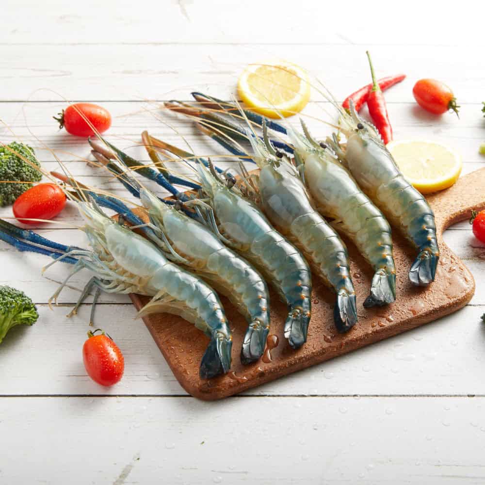 相較於紅肉,選擇攝取白肉的泰國蝦更健康